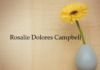 Obituary: Rosalie Dolores Campbell