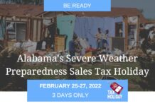 Severe Weather Preparedness Sales Tax Holiday begins Friday