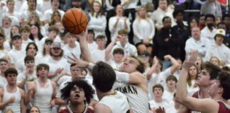 PREP BASKETBALL: Bearcats fend off Hartselle 64-48 to win area title