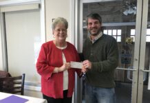 Cullman Kiwanis Club presents donation to Pilot Light Home