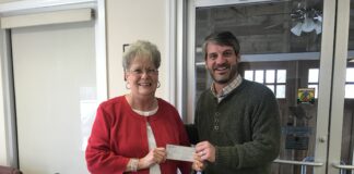 Cullman Kiwanis Club presents donation to Pilot Light Home