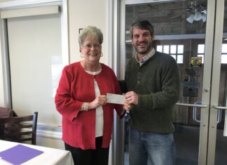 Cullman Kiwanis Club presents donation to Pilot Light Home