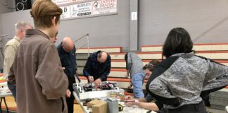 Meek High School’s first robotics team prepares for competition in April