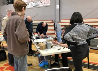 Meek High School’s first robotics team prepares for competition in April