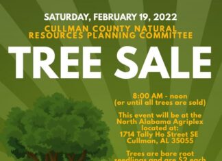 Tree and shrub fundraiser sale to be held Saturday at the North Alabama Agriplex