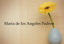 Obituary: Maria de los Angeles Padron