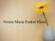 Obituary: Vernie Marie Parker Mann
