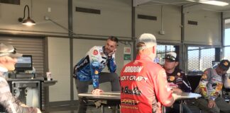 MLF Anglers meet with local school fishing teams at Cullman High School