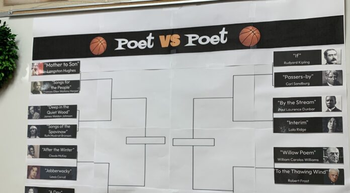 Cullman Middle School gets creative in the English classroom with ‘March Poetry Madness’