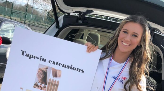 CATA student Ally Banks wins District SkillsUSA job skills competition