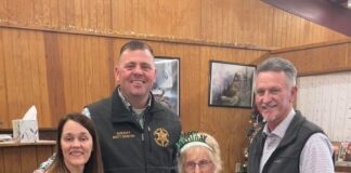 Sheriff’s Office celebrates local senior’s 90th birthday