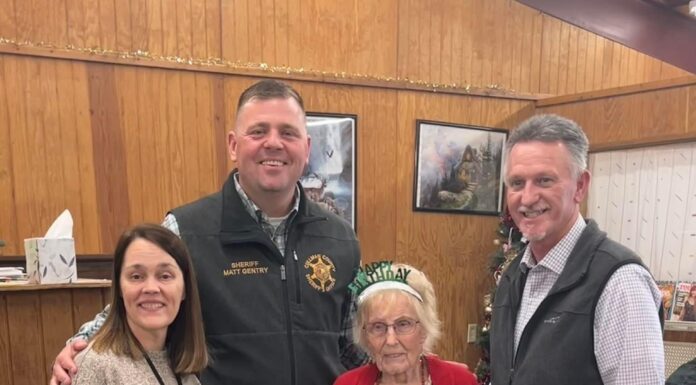 Sheriff’s Office celebrates local senior’s 90th birthday
