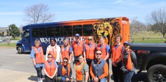 Wallace State Community College conducts Spring Cleanup at Garden City Mountain