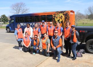 Wallace State Community College conducts Spring Cleanup at Garden City Mountain