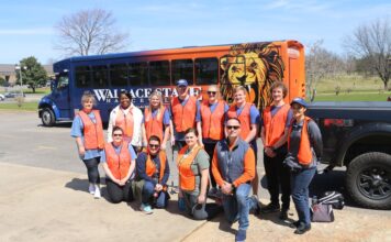 Wallace State Community College conducts Spring Cleanup at Garden City Mountain