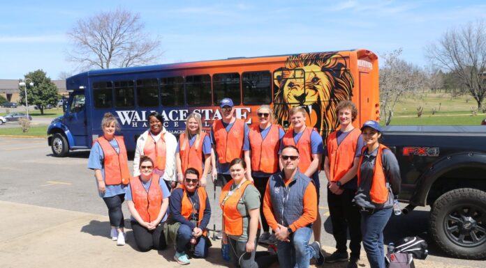 Wallace State Community College conducts Spring Cleanup at Garden City Mountain