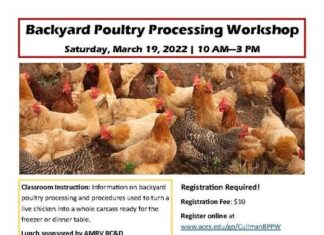North Alabama Agriplex hosting a backyard poultry processing workshop this Saturday