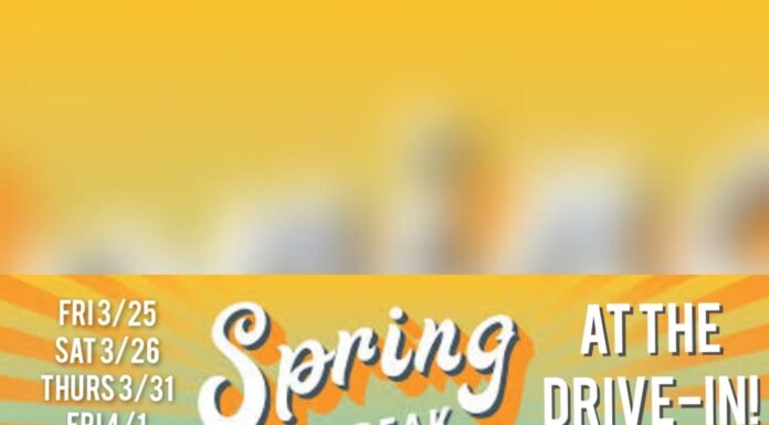 Throwback Outdoor Cinema offering weekend features this month for spring break