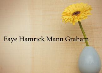Obituary: Faye Hamrick Mann Graham