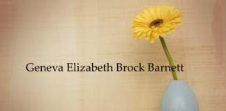 Obituary: Geneva Elizabeth Brock Barnett