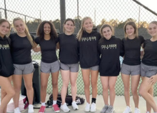 PREP TENNIS: Lady Bearcats sweep Friday triple header