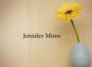 Obituary: Jennifer Mims
