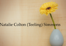 Obituary: Natalie Colton (Teeling) Simmons