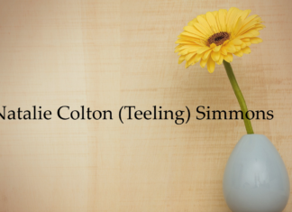Obituary: Natalie Colton (Teeling) Simmons