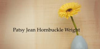 Obituary: Patsy Jean Hornbuckle Wright