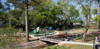 Cullman Parks, Rec and Sports Tourism celebrating Earth Day at Art Park