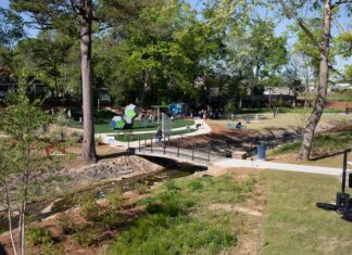 Cullman Parks, Rec and Sports Tourism celebrating Earth Day at Art Park