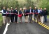 Roads and parking areas at Lake Guntersville State Park paved with longer-lasting asphalt made from recycled tires