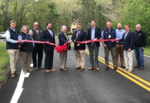 Roads and parking areas at Lake Guntersville State Park paved with longer-lasting asphalt made from recycled tires