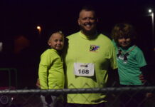 Sportsman Lake Park hosts 9th Annual Rock and Glow 5K