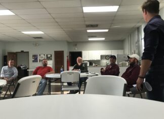 West Point Town Council hears LED Capital proposal to change West Point ballpark lights to LED lights