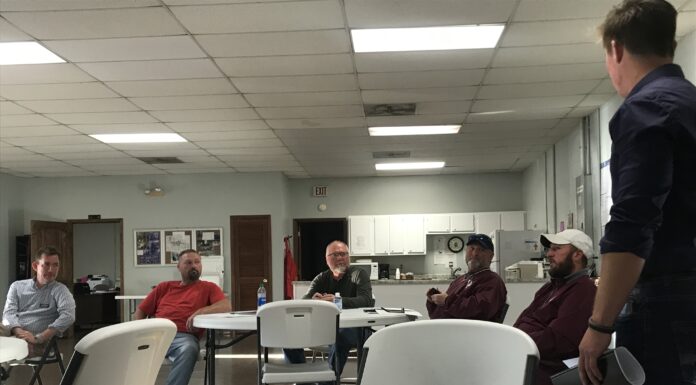 West Point Town Council hears LED Capital proposal to change West Point ballpark lights to LED lights