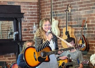 Vinemont High School Contemporary Music Ensemble performs at Karma’s Coffeehouse