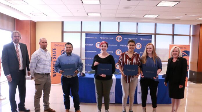 Wallace State’s Applied Technologies has more than 100 individuals sign during NC3 National CTE Signing Day