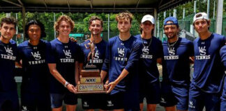 WSCC ATHLETICS: Men’s tennis wins 4th straight ACCC Tournament title; Women’s tennis finishes ACCC runner-up; No. 3 Softball & Baseball updates
