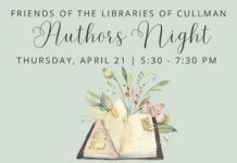 Friends of the Library to host Author’s Night on April 21