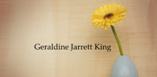 Obituary: Geraldine Jarrett King