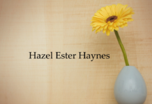 Obituary: Hazel Ester Haynes