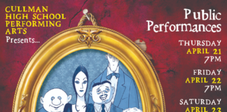 Cullman High School presents ‘The Addams Family’ April 21-23