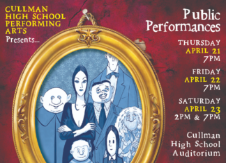 Cullman High School presents ‘The Addams Family’ April 21-23