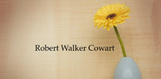 Obituary: Robert Walker Cowart