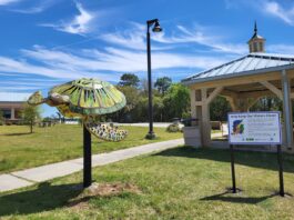 ADEM installs sea turtle sculpture at Grand Bay Welcome Center to highlight ‘Help Keep Our Waters Clean’ project
