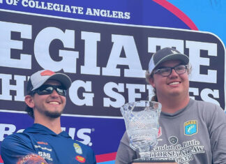 Wallace State anglers Bryar Chambers, Clent Blackwood win 2022 BoatUS Collegiate BASS Fishing Championship