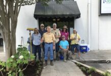 Master Gardener class completes beautification project outside of Cullman County Extension Office