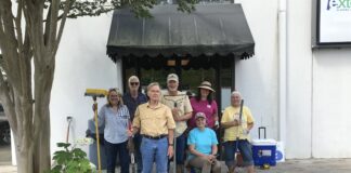 Master Gardener class completes beautification project outside of Cullman County Extension Office