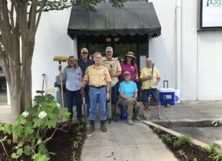 Master Gardener class completes beautification project outside of Cullman County Extension Office